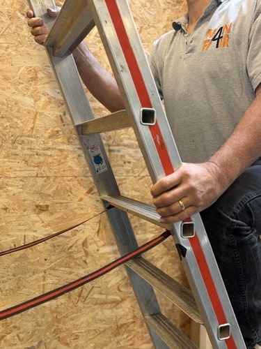 Wir begeben uns in luftige Höhen